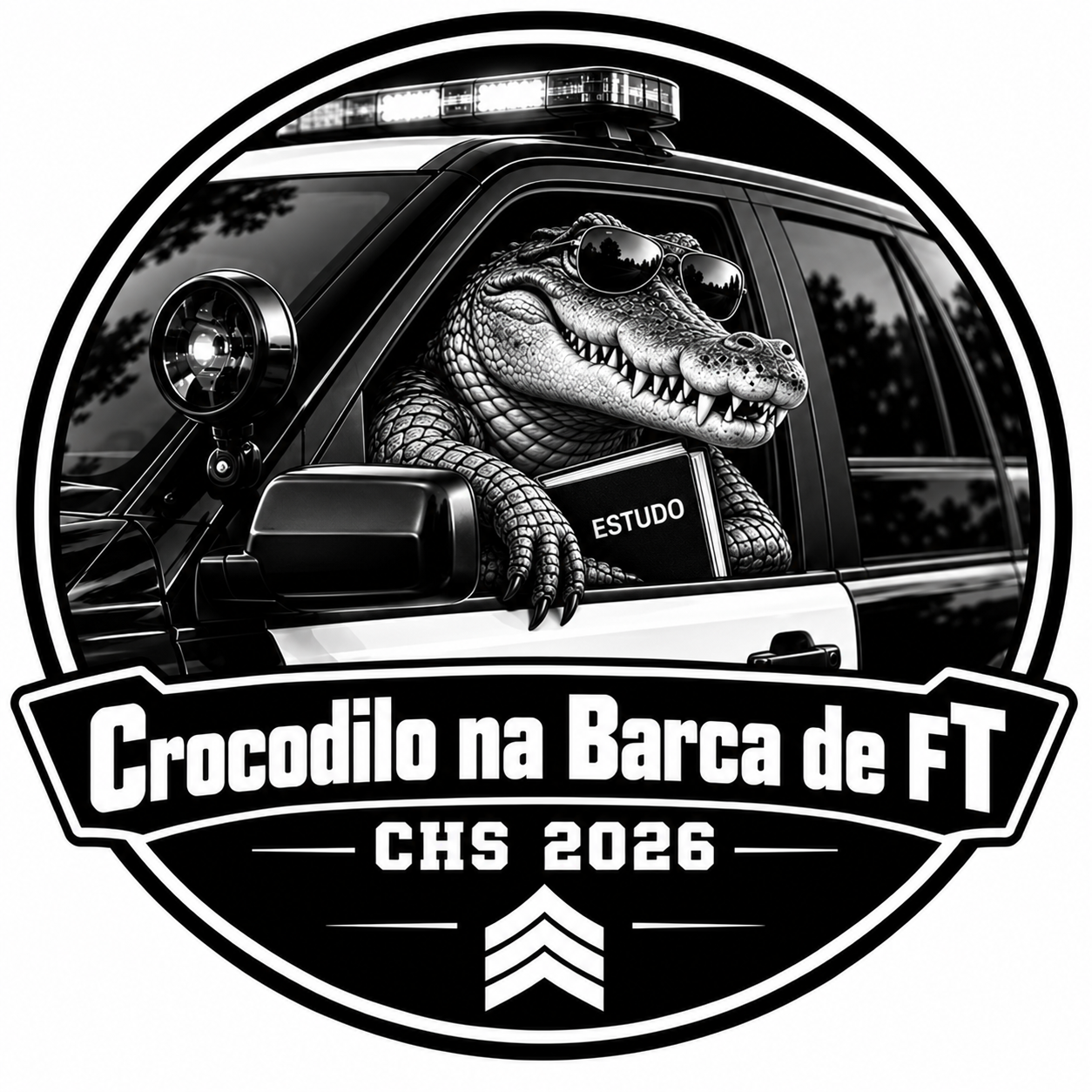 Crocodilo na Barca de FT